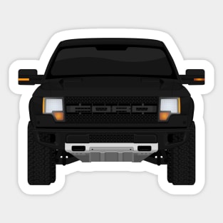 Raptor 2013 Black Sticker